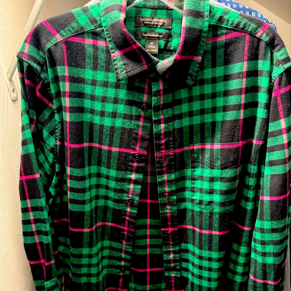 Banana Republic flannel shirt